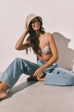 Women'secret Top bikini balconette geom&eacute;trico^Mujer Baño