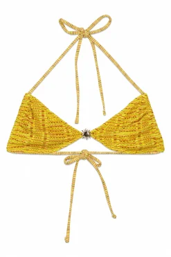 Women'secret Top bikini triangular crochet multicolor^Mujer Baño
