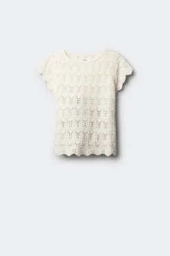 Springfield Kids Top crochet ni&ntilde;a^Niños Camisetas|Camisas Y Blusas