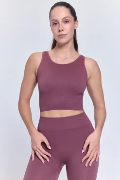 Only Play Top crop deportivo Seamless^Mujer Deporte