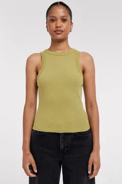 Topshop Top cuello redondo^Mujer Camisetas