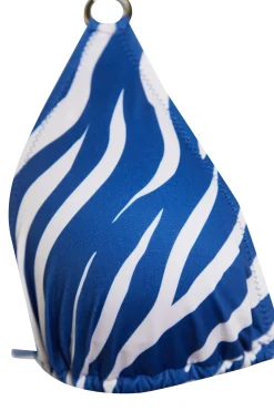 Trendyol Top de bikini triangular animal print^Mujer Baño