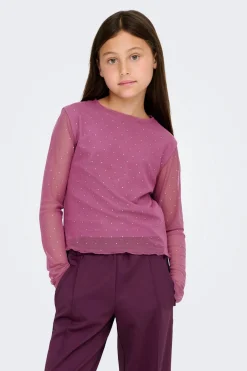 Only Girls Top de brillo^Niños Camisetas