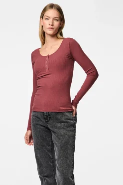 Pieces Top de canal&eacute;^Mujer Camisetas|Basic Bar