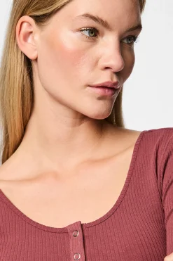 Pieces Top de canal&eacute;^Mujer Camisetas|Basic Bar