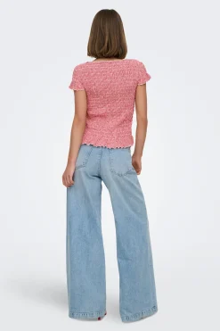 Only Top de cuadros vichy^Mujer Total Look