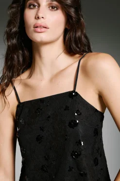 Only Top de lentejuelas^Mujer Camisetas