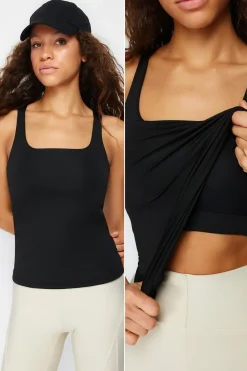 Trendyol Top deportivo con sujetador^Mujer Deporte|Sujetadores