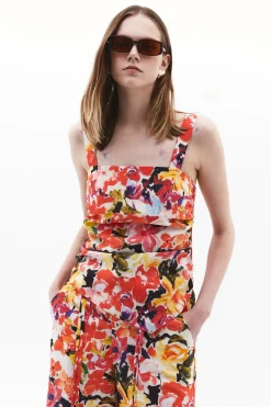 Oxxo Top floral^Mujer Camisetas