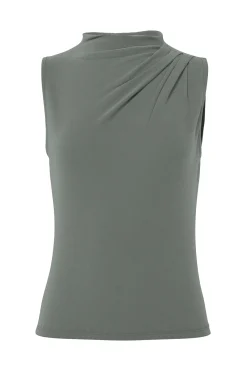 Pieces Top fruncido^Mujer Camisetas