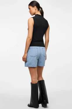 Pieces Top fruncido^Mujer Camisetas