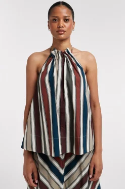 Topshop Top halter estampado^Mujer Camisetas|Total Look