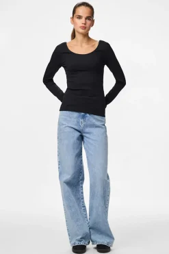 Pieces Top manga larga^Mujer Camisetas