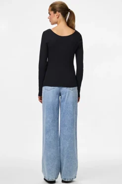 Pieces Top manga larga^Mujer Camisetas