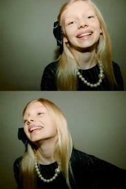 Vero Moda Girl Top manga larga l&uacute;rex^Niños Camisetas