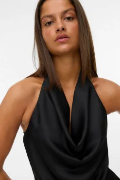 Vero Moda Top satinado atado al cuello^Mujer Camisas Y Blusas