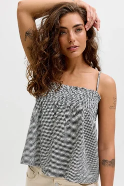 Jack & Jones Top seersucker algod&oacute;n^Mujer Total Look