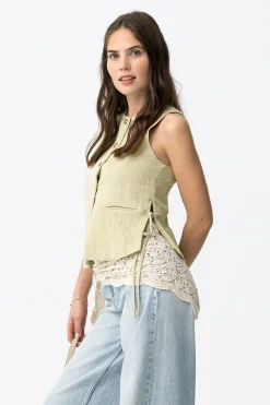 Tiffosi Young Top sin mangas^Mujer Camisetas