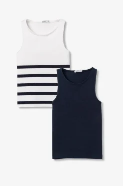 Tiffosi Top sin mangas ajustado^Mujer Camisetas