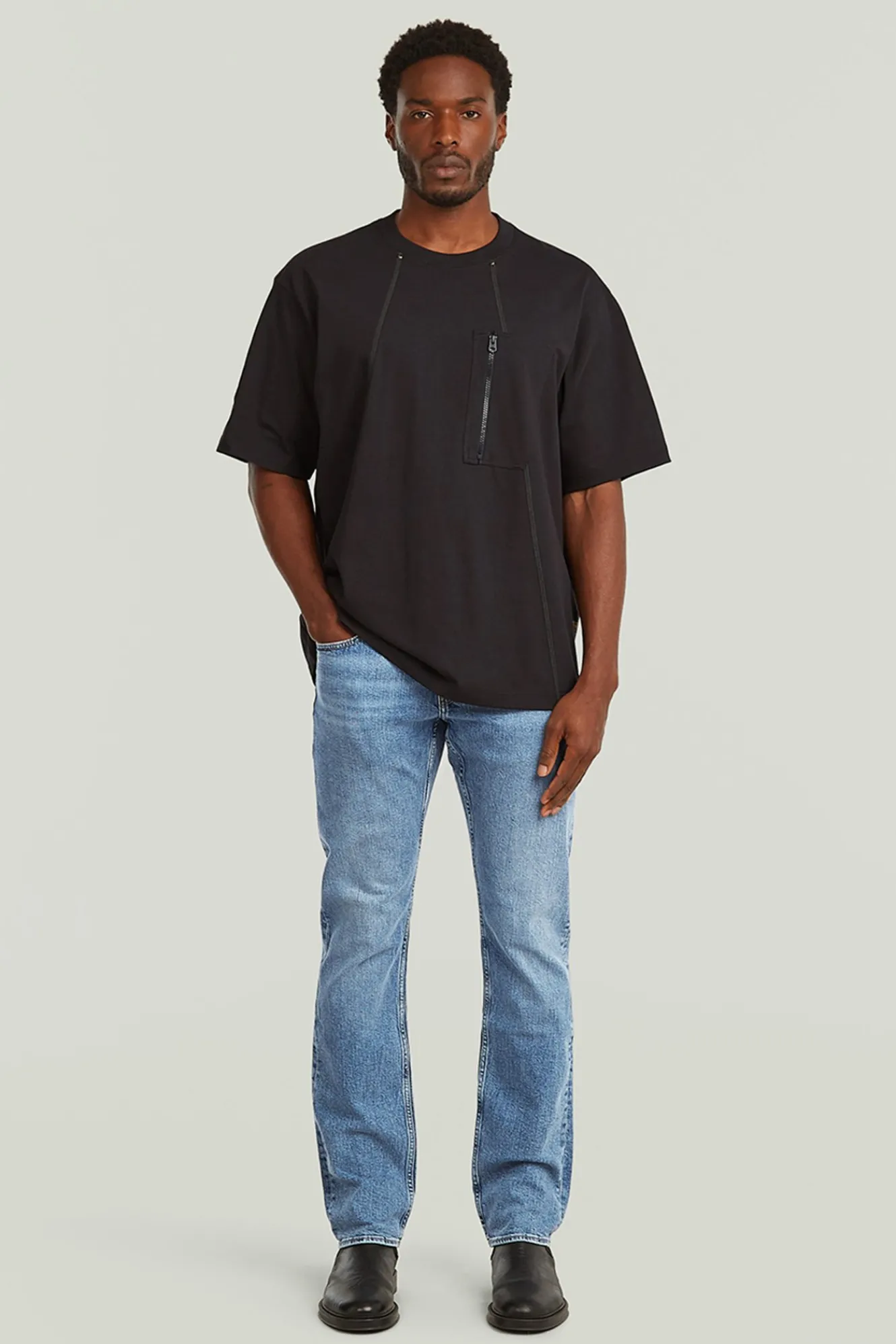 G-STAR Vaquero Mosa de corte recto y talle medio^Hombre Jeans|Pantalones