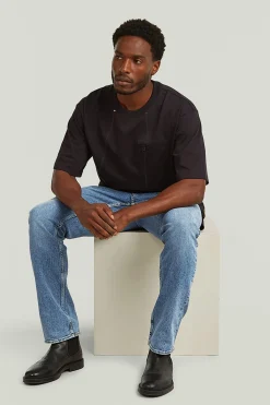 G-STAR Vaquero Mosa de corte recto y talle medio^Hombre Jeans|Pantalones