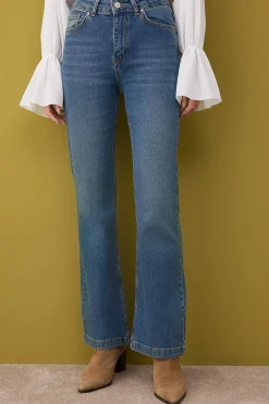 Trendyol Vaqueros acampanados^Mujer Jeans|Pantalones