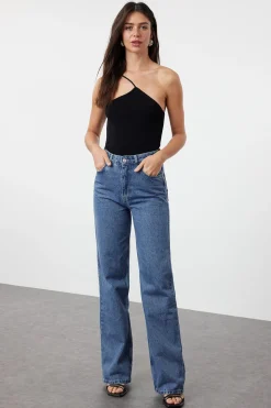 Trendyol Vaqueros anchos^Mujer Jeans|Pantalones