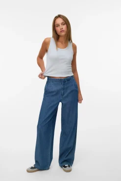 Vero Moda Vaqueros largos pata ancha^Mujer Jeans|Pantalones