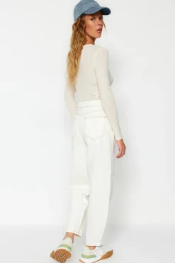 Trendyol Vaqueros tipo barrel^Mujer Jeans|Pantalones