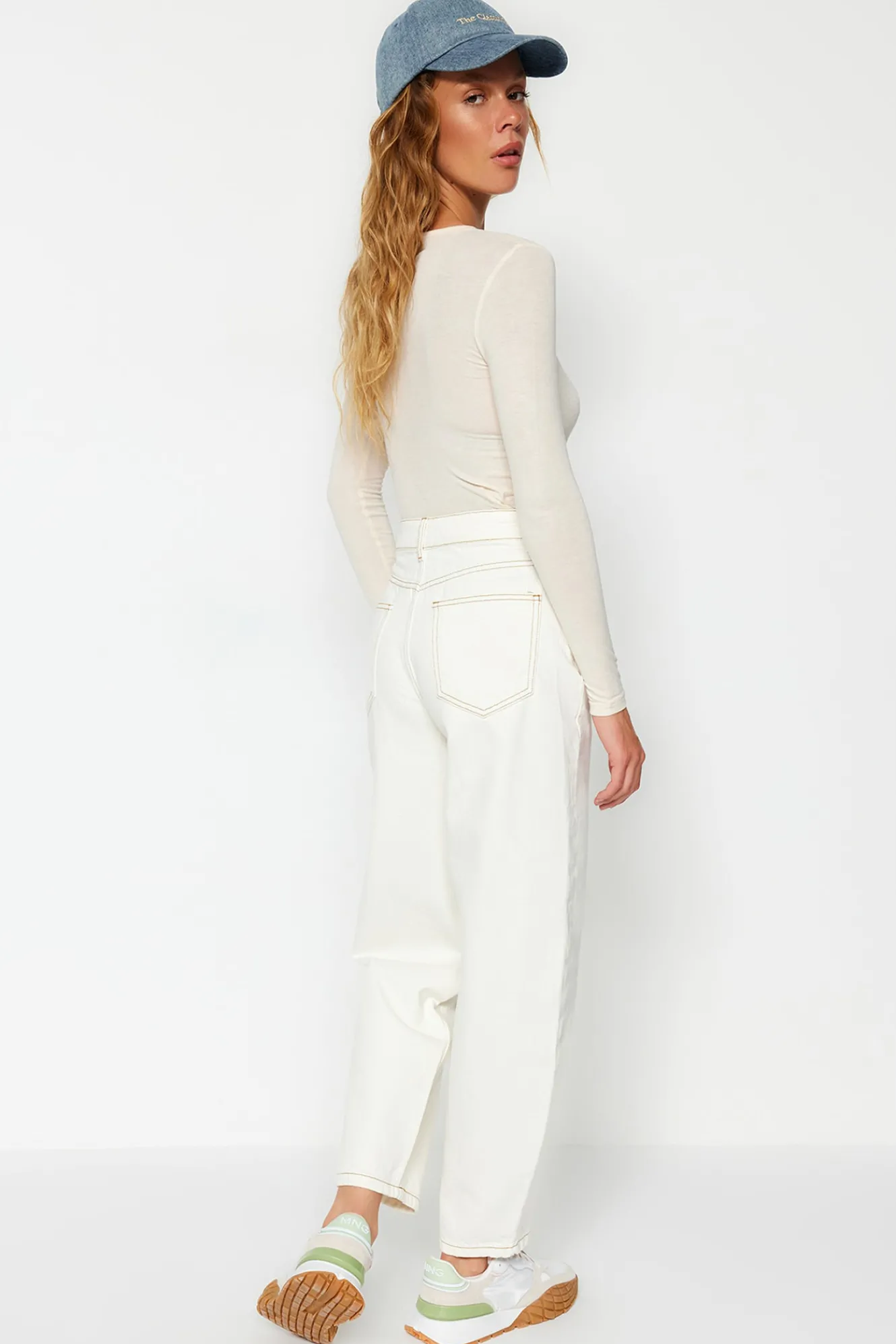 Trendyol Vaqueros tipo barrel^Mujer Jeans|Pantalones