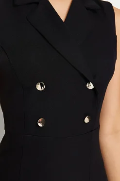 Trendyol Vestido ajustado midi^Mujer Vestidos Y Monos