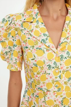 Trendyol Vestido corto cuello camisero^Mujer Vestidos Y Monos