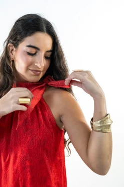 Cul Sac Vestido corto cuello halter^Mujer Vestidos Y Monos