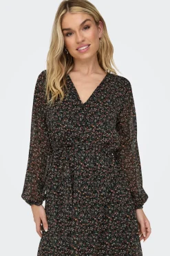 Only Vestido corto de gasa^Mujer Vestidos Y Monos