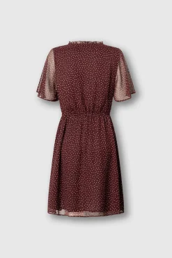 Pepe Jeans Vestido corto de manga corta^Mujer Vestidos Y Monos