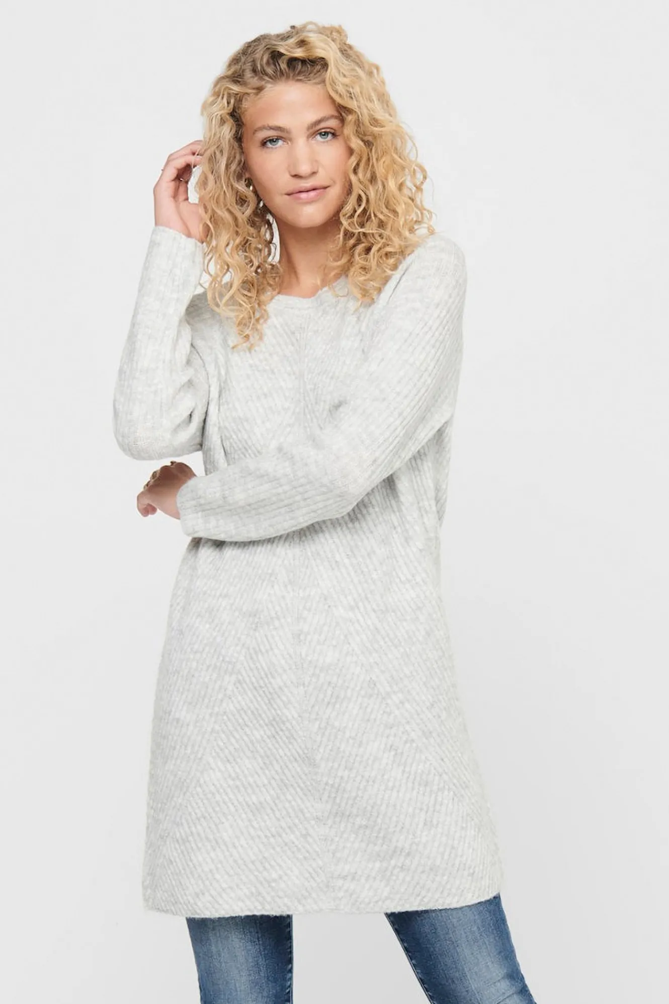 Only Vestido corto de punto acanalado^Mujer Vestidos Y Monos|Basic Bar