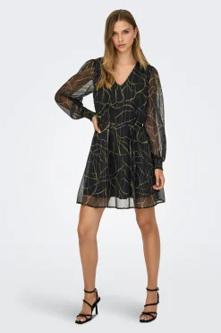 JDY Vestido corto lurex^Mujer Vestidos Y Monos