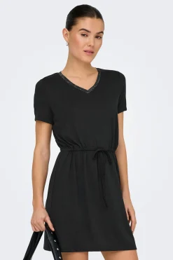 JDY Vestido corto lurex^Mujer Vestidos Y Monos