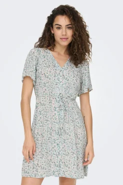 Only Vestido corto manga corta^Mujer Vestidos Y Monos