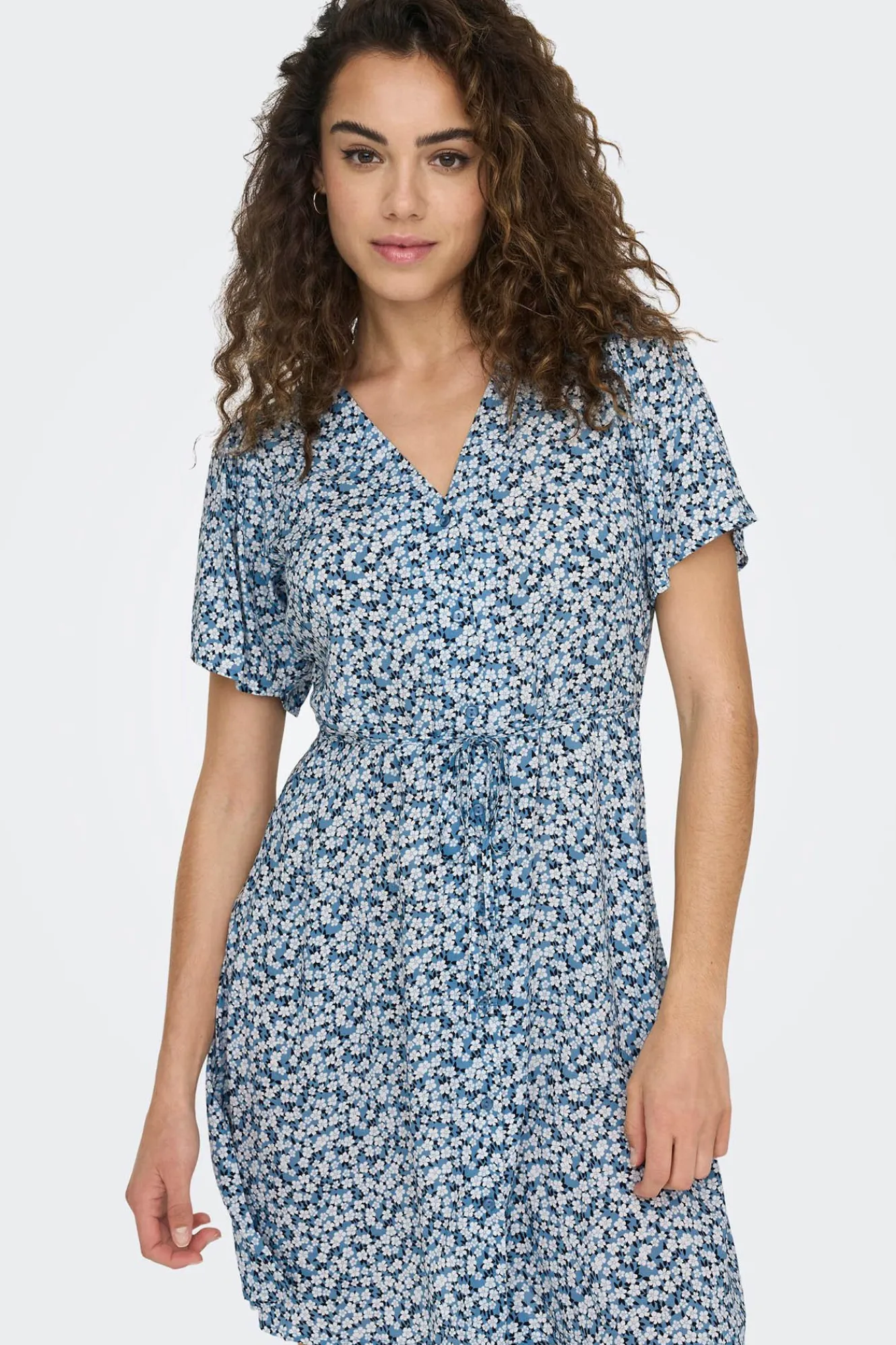 Only Vestido corto manga corta^Mujer Vestidos Y Monos