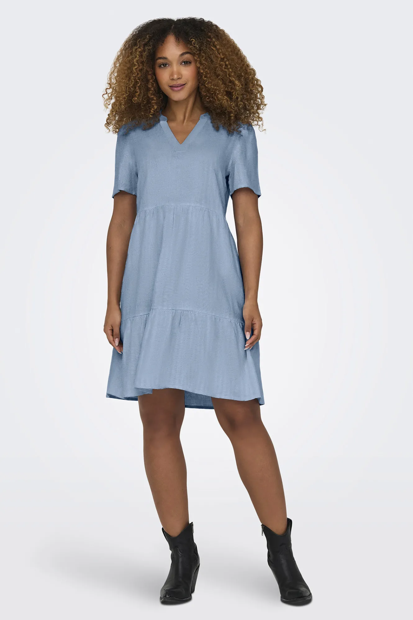 Only Vestido corto manga corta^Mujer Vestidos Y Monos