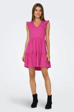 Only Vestido corto manga corta^Mujer Vestidos Y Monos