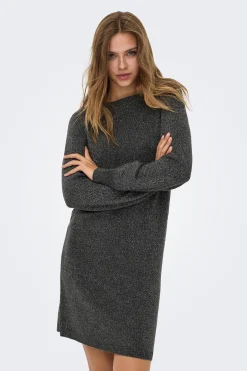 JDY Vestido corto punto lurex^Mujer Vestidos Y Monos