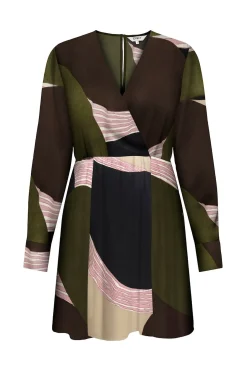 Only Vestido corto satinado^Mujer Vestidos Y Monos