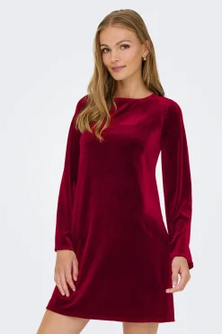 JDY Vestido corto terciopelo^Mujer Vestidos Y Monos