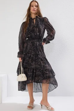 Trendyol Vestido cuello halter^Mujer Vestidos Y Monos