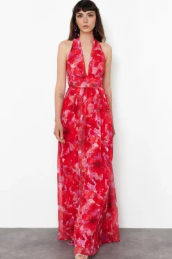 Trendyol Vestido cuello halter^Mujer Vestidos Y Monos