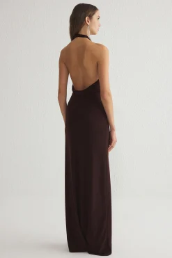 Trendyol Vestido cuello halter^Mujer Vestidos Y Monos