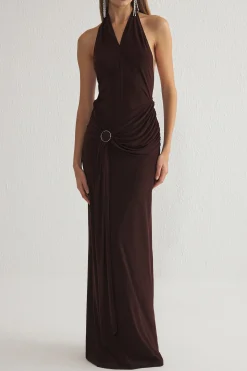 Trendyol Vestido cuello halter^Mujer Vestidos Y Monos