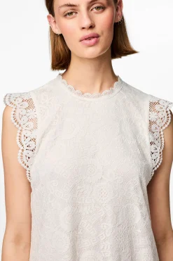 Pieces Vestido de encaje sin mangas^Mujer Vestidos Y Monos